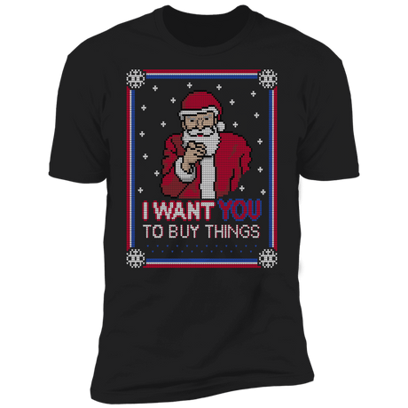 T-Shirts Black / X-Small unclesanta Men's Premium T-Shirt