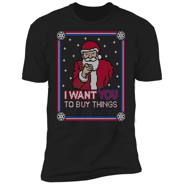 T-Shirts Black / X-Small unclesanta Men's Premium T-Shirt
