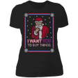 T-Shirts Black / X-Small unclesanta Women's Premium T-Shirt