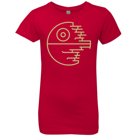 T-Shirts Red / YXS Under Construction Girls Premium T-Shirt