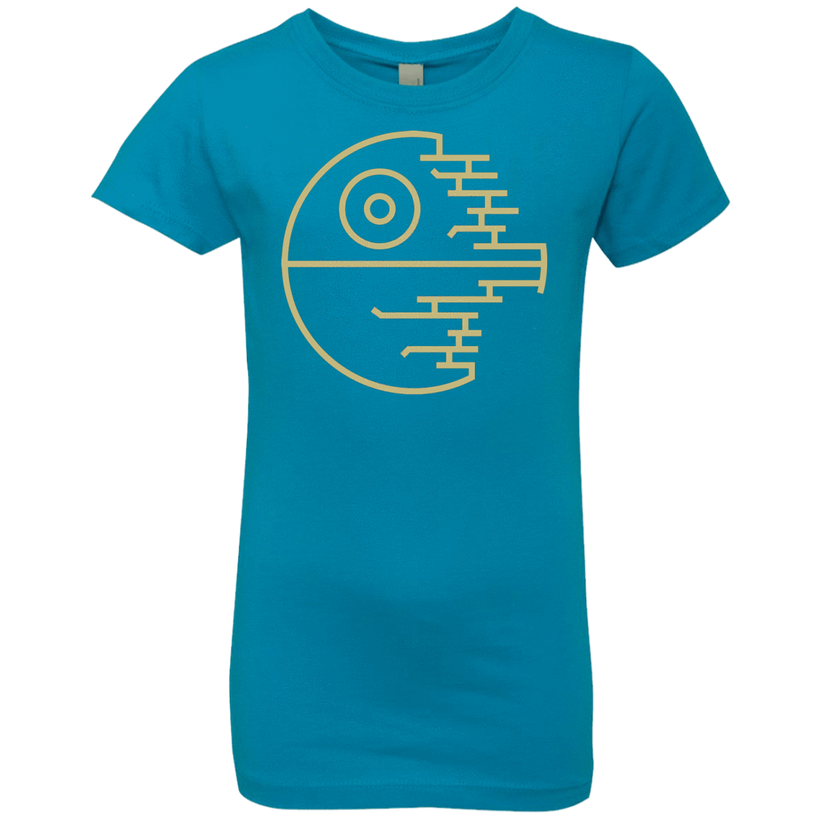 T-Shirts Turquoise / YXS Under Construction Girls Premium T-Shirt