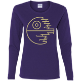 T-Shirts Purple / S Under Construction Women's Long Sleeve T-Shirt