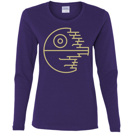 T-Shirts Purple / S Under Construction Women's Long Sleeve T-Shirt