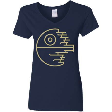 T-Shirts Navy / S Under Construction Women's V-Neck T-Shirt