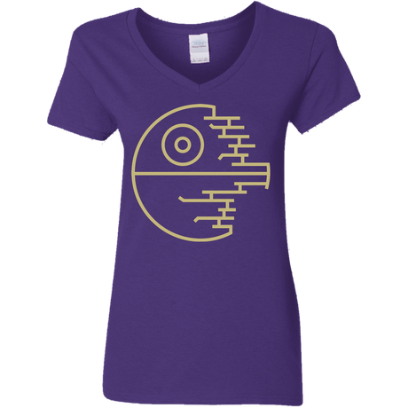 T-Shirts Purple / S Under Construction Women's V-Neck T-Shirt