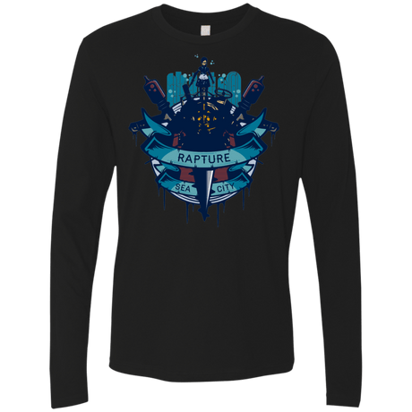 T-Shirts Black / S Under The Sea Men's Premium Long Sleeve