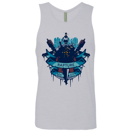 T-Shirts Heather Grey / S Under The Sea Men's Premium Tank Top