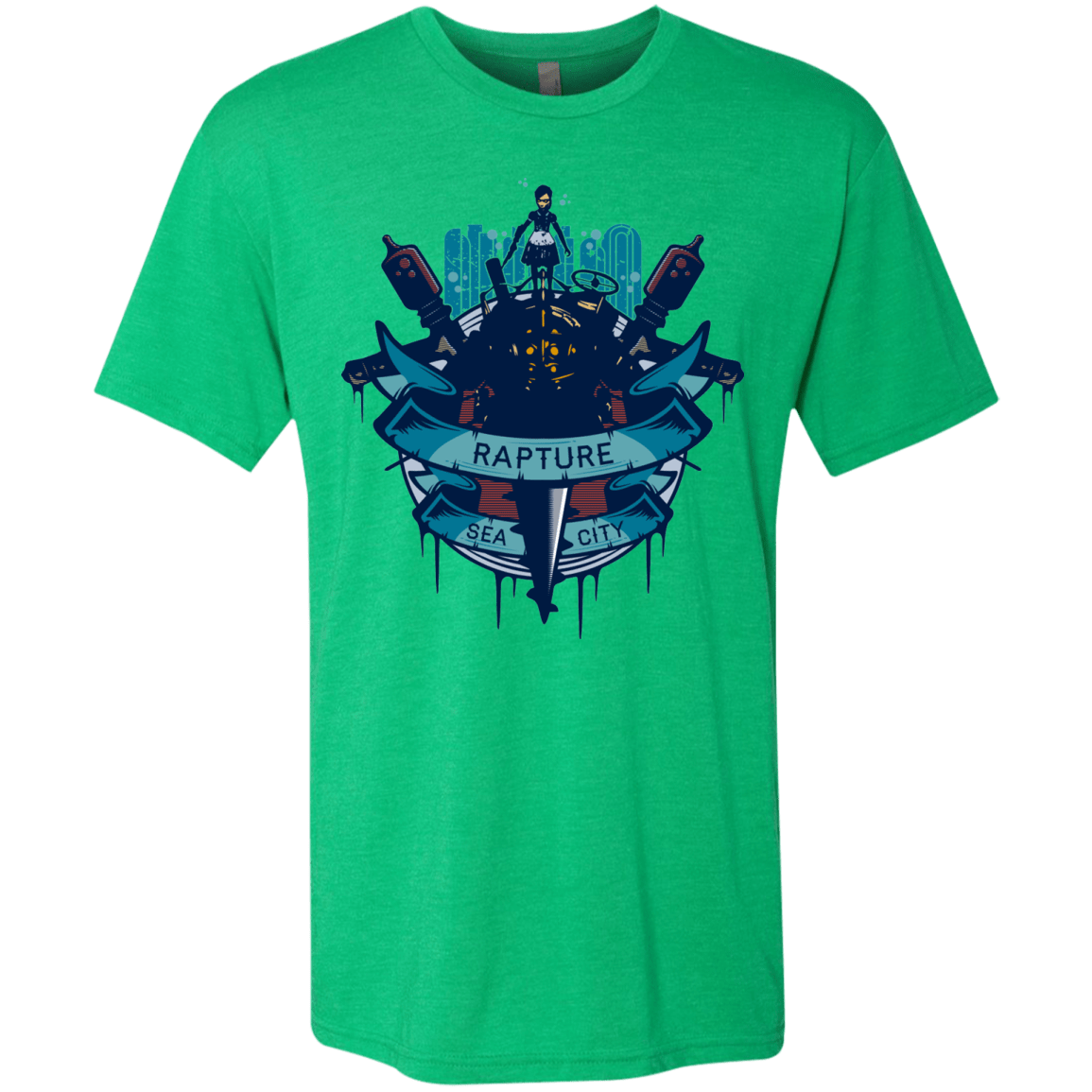 T-Shirts Envy / S Under The Sea Men's Triblend T-Shirt