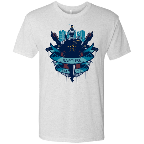 T-Shirts Heather White / S Under The Sea Men's Triblend T-Shirt