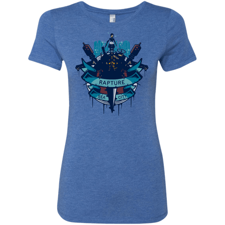 T-Shirts Vintage Royal / S Under The Sea Women's Triblend T-Shirt