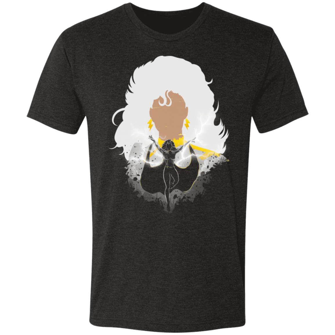 T-Shirts Vintage Black / S Under The Thunder Men's Triblend T-Shirt