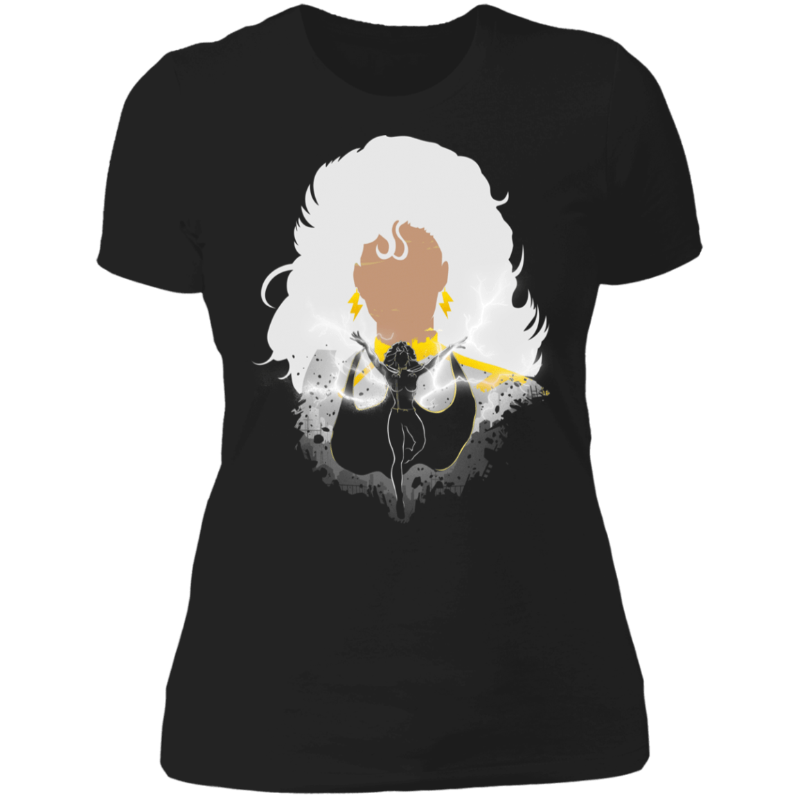 T-Shirts Black / X-Small Under The Thunder Women's Premium T-Shirt