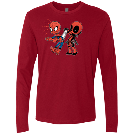 T-Shirts Cardinal / Small Underoos Men's Premium Long Sleeve