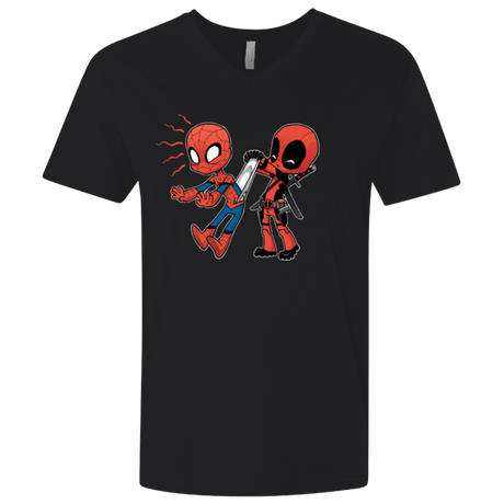 T-Shirts Black / X-Small Underoos Men's Premium V-Neck