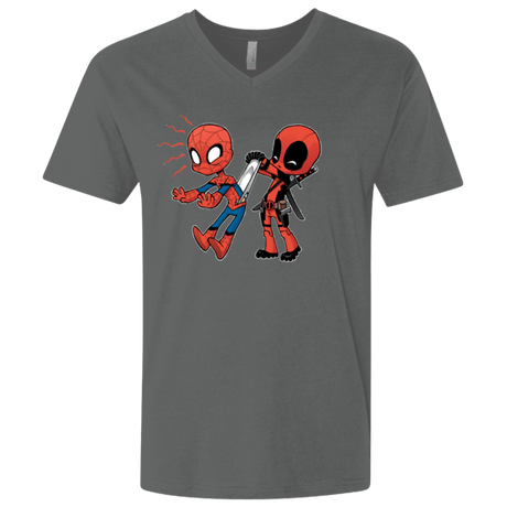 T-Shirts Heavy Metal / X-Small Underoos Men's Premium V-Neck