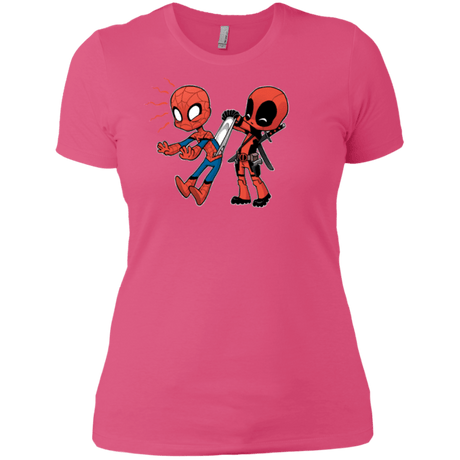 T-Shirts Hot Pink / X-Small Underoos Women's Premium T-Shirt