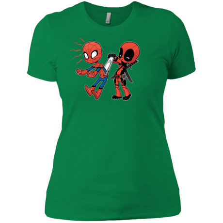 T-Shirts Kelly Green / X-Small Underoos Women's Premium T-Shirt