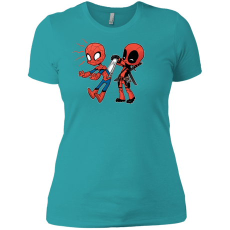 T-Shirts Tahiti Blue / X-Small Underoos Women's Premium T-Shirt