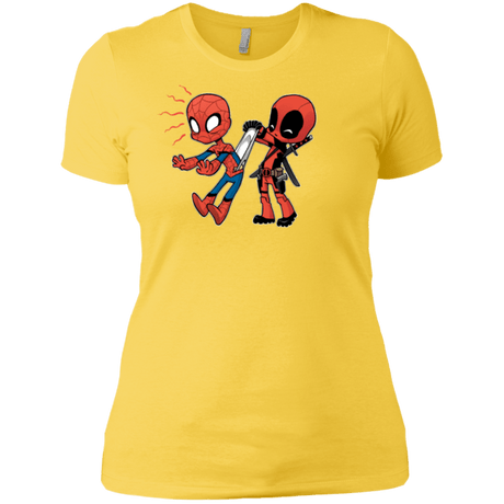 T-Shirts Vibrant Yellow / X-Small Underoos Women's Premium T-Shirt