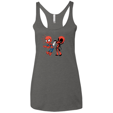 T-Shirts Premium Heather / X-Small Underoos Women's Triblend Racerback Tank