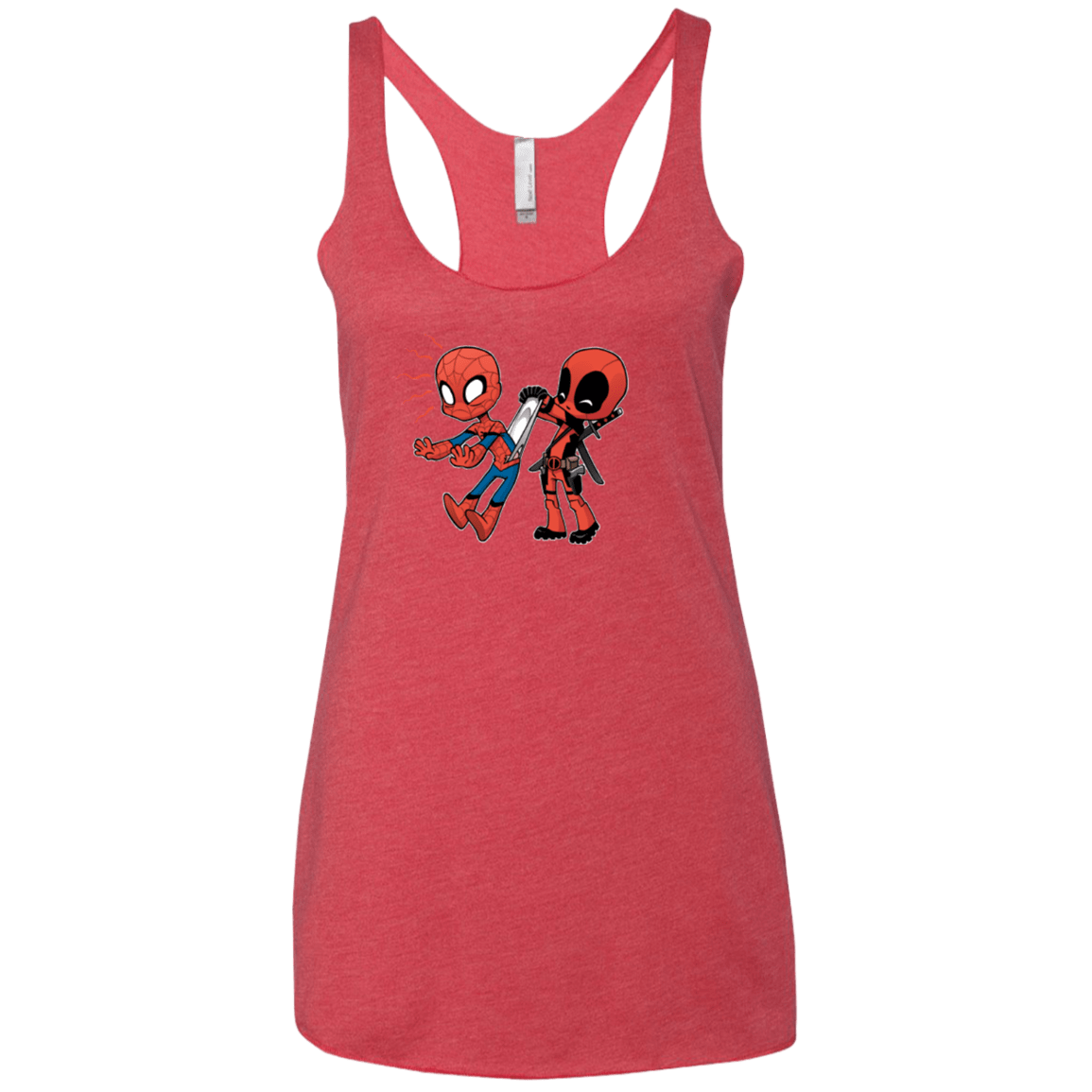 T-Shirts Vintage Red / X-Small Underoos Women's Triblend Racerback Tank