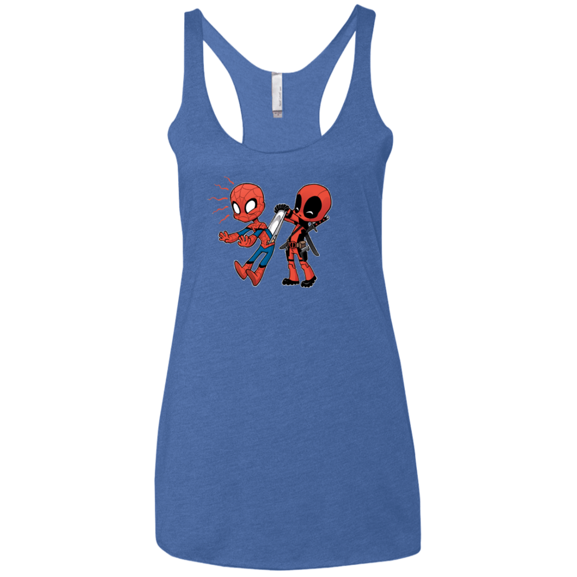 T-Shirts Vintage Royal / X-Small Underoos Women's Triblend Racerback Tank