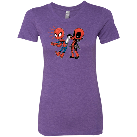 T-Shirts Purple Rush / Small Underoos Women's Triblend T-Shirt