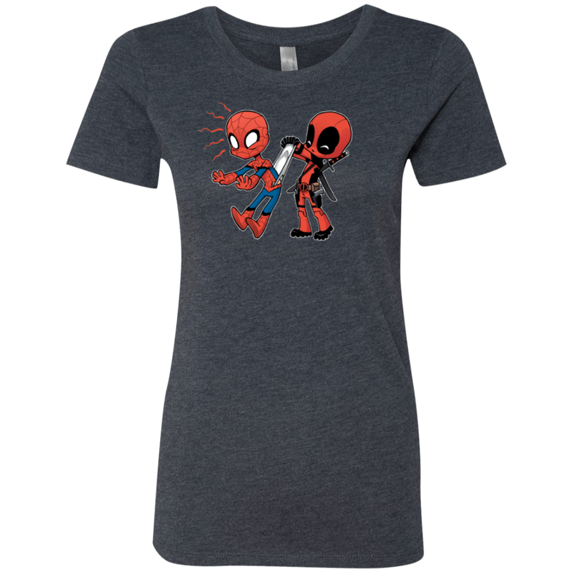 T-Shirts Vintage Navy / Small Underoos Women's Triblend T-Shirt