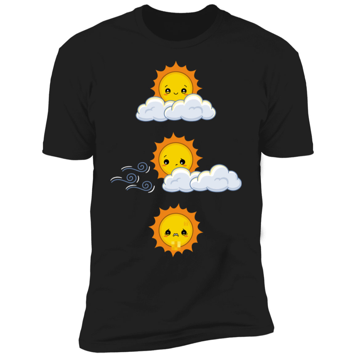 T-Shirts Black / S Unexpected Wind Men's Premium T-Shirt