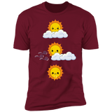 T-Shirts Cardinal / S Unexpected Wind Men's Premium T-Shirt