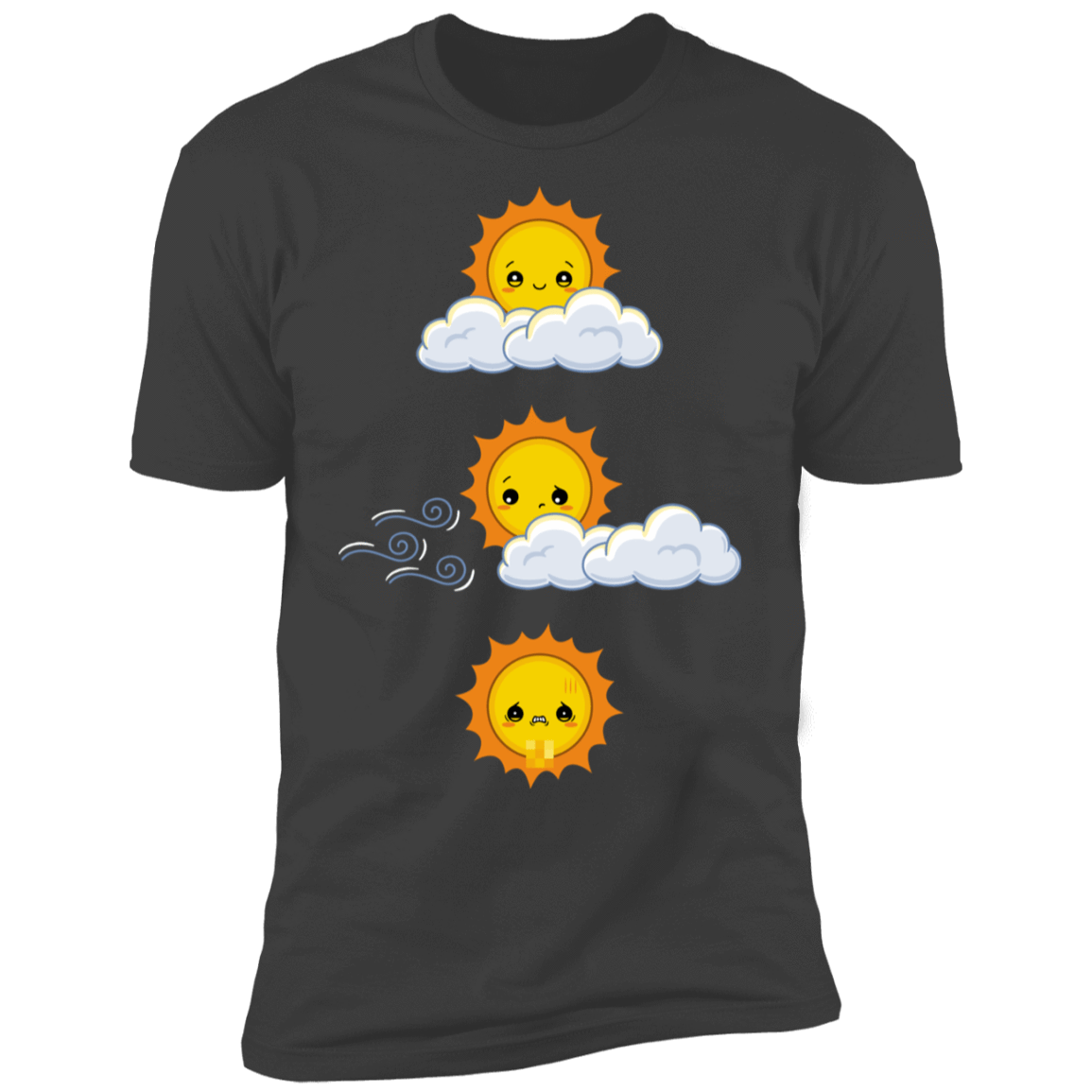 T-Shirts Heavy Metal / S Unexpected Wind Men's Premium T-Shirt