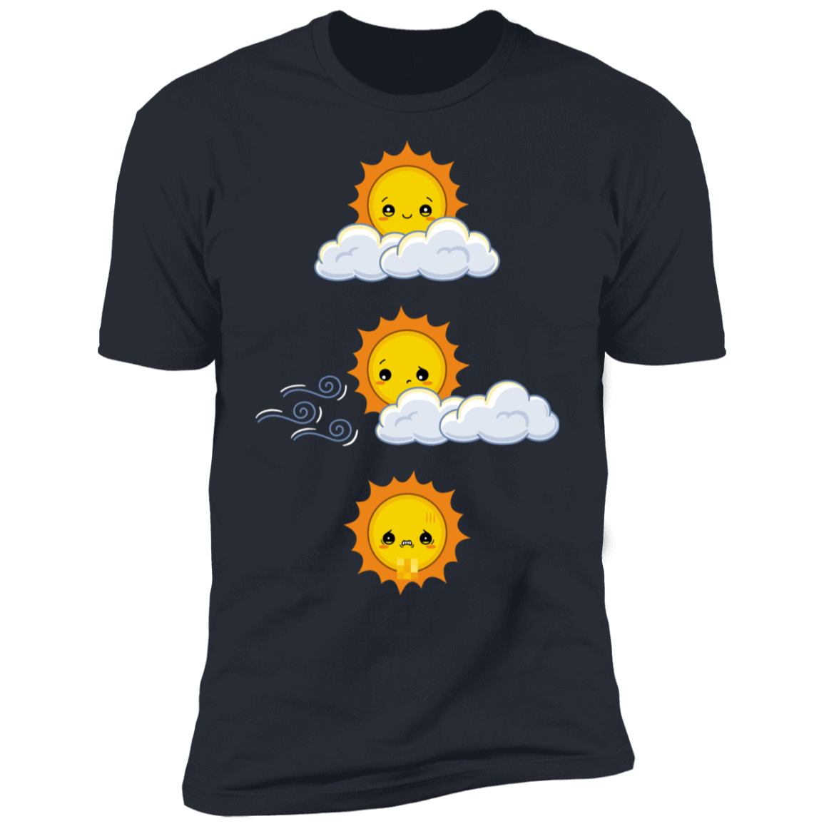 T-Shirts Indigo / S Unexpected Wind Men's Premium T-Shirt