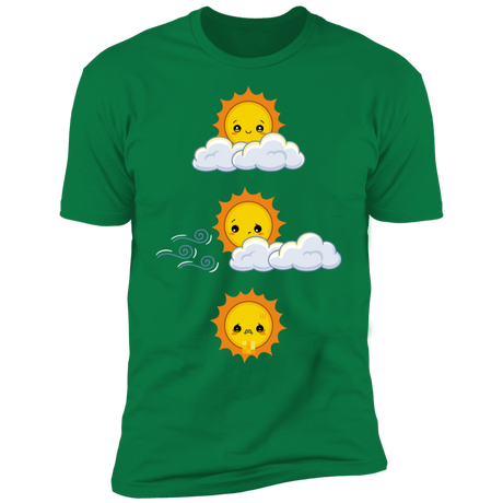 T-Shirts Kelly Green / S Unexpected Wind Men's Premium T-Shirt