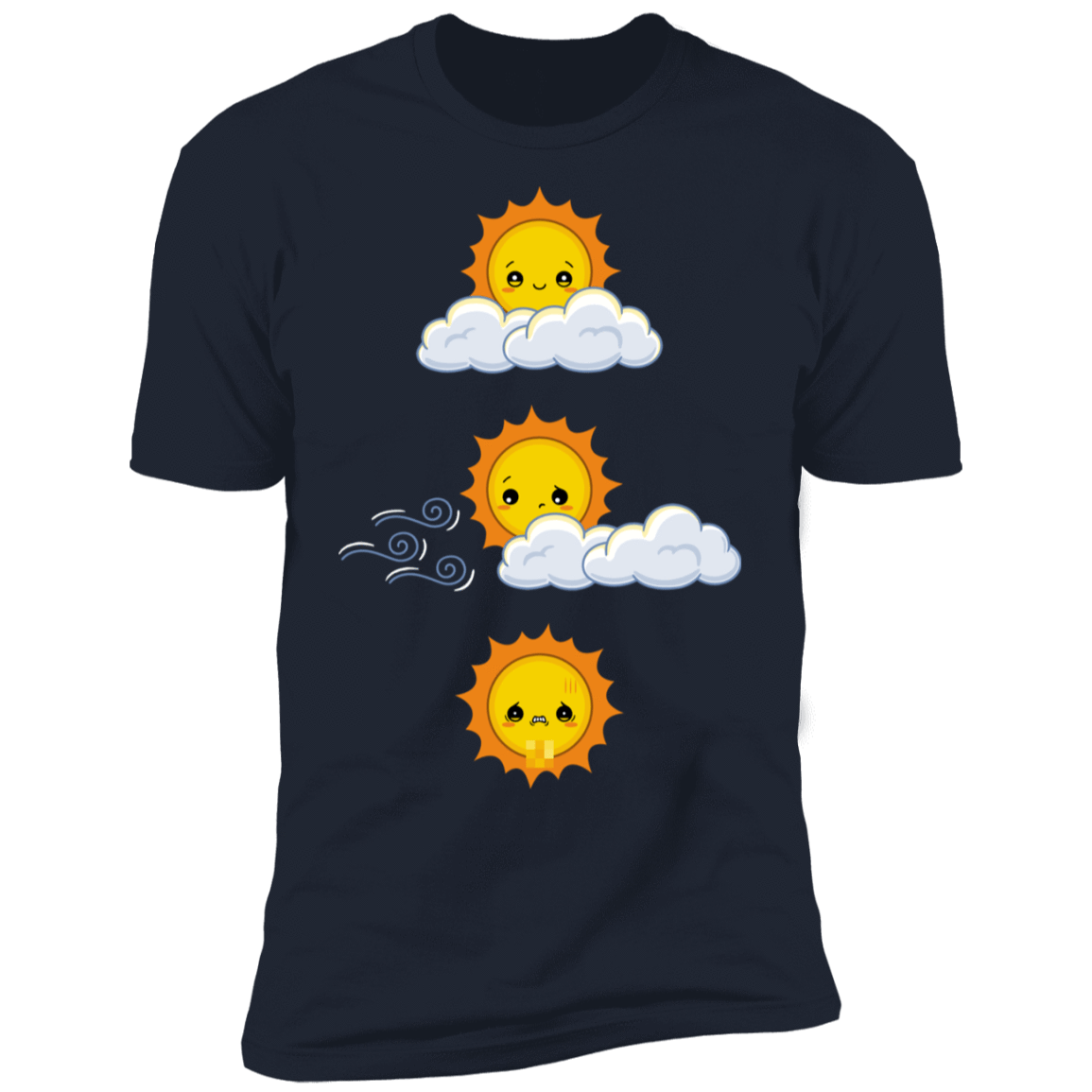 T-Shirts Midnight Navy / S Unexpected Wind Men's Premium T-Shirt