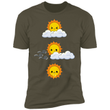 T-Shirts Military Green / S Unexpected Wind Men's Premium T-Shirt