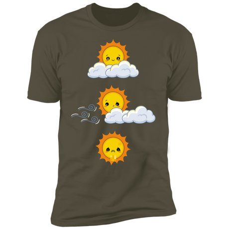 T-Shirts Military Green / S Unexpected Wind Men's Premium T-Shirt