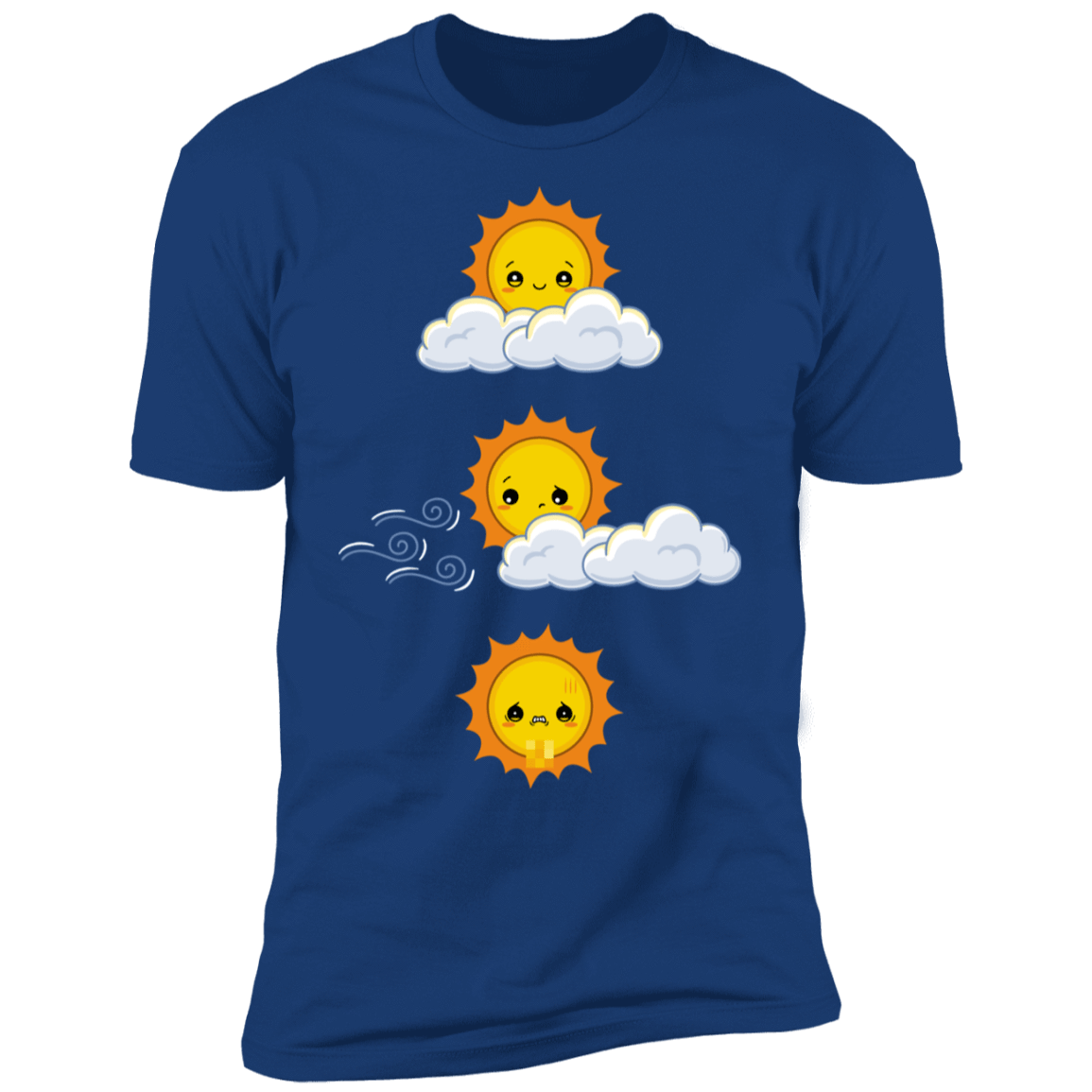 T-Shirts Royal / S Unexpected Wind Men's Premium T-Shirt
