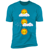 T-Shirts Turquoise / S Unexpected Wind Men's Premium T-Shirt