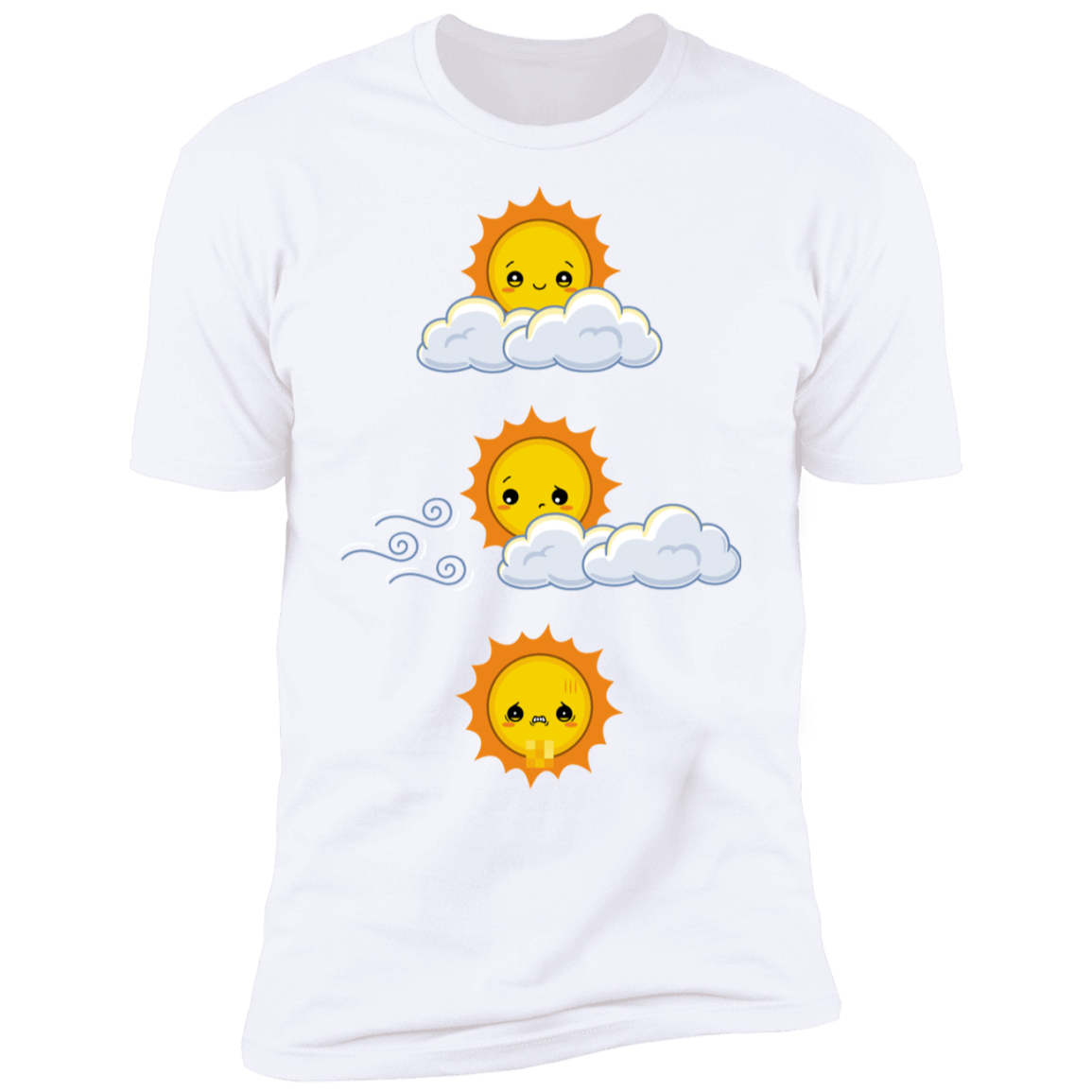 T-Shirts White / S Unexpected Wind Men's Premium T-Shirt