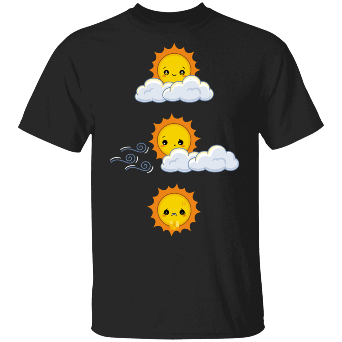 T-Shirts Black / S Unexpected Wind T-Shirt