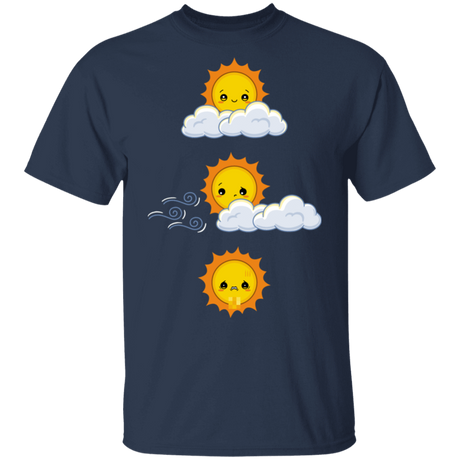 T-Shirts Navy / S Unexpected Wind T-Shirt