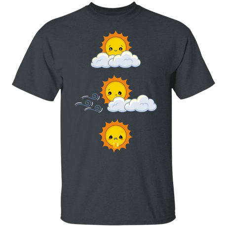 T-Shirts Dark Heather / YXS Unexpected Wind Youth T-Shirt