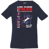 T-Shirts Navy / 6 Months Unexplained Files Infant Premium T-Shirt
