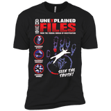 T-Shirts Black / X-Small Unexplained Files Men's Premium T-Shirt