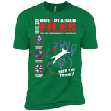 T-Shirts Kelly Green / X-Small Unexplained Files Men's Premium T-Shirt