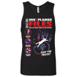 T-Shirts Black / Small Unexplained Files Men's Premium Tank Top