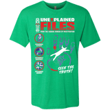 T-Shirts Envy / Small Unexplained Files Men's Triblend T-Shirt