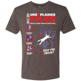 T-Shirts Macchiato / Small Unexplained Files Men's Triblend T-Shirt