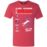 T-Shirts Vintage Red / Small Unexplained Files Men's Triblend T-Shirt
