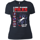 T-Shirts Indigo / X-Small Unexplained Files Women's Premium T-Shirt